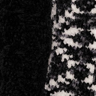 MUK LUKS Women's 2-Pack Chenille Cabin Socks