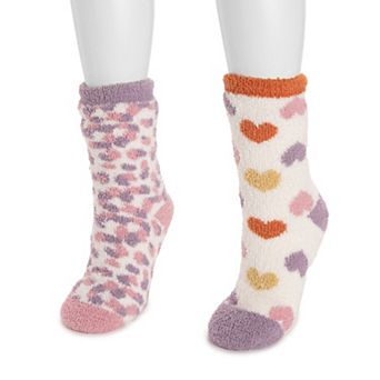 MUK LUKS Women's 2-Pack Cozy Cabin Socks