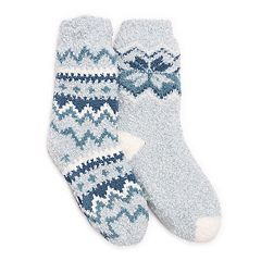 Cuffed Slipper Socks