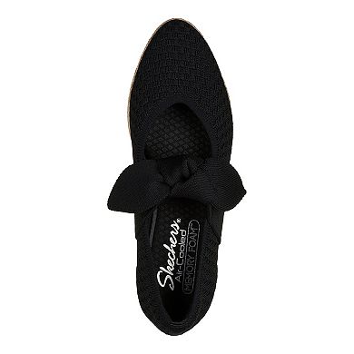 Skechers Cleo Jute Women's Slip-On Shoes