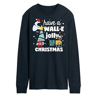 Disney's WALL•E Men's Jolly Christmas Long-sleeved Tee
