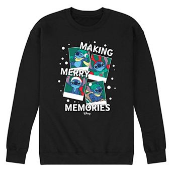 Disney's Lilo & Stitch Men's Making Memories Fleece Sweatshirt