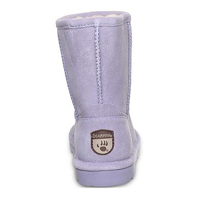 Bearpaw Elle Short Girls' Water-Resistant Winter Boots