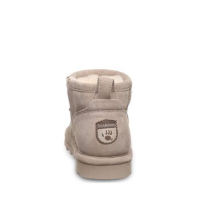 Bearpaw Shorty Girls' Water-Resistant Winter Boots