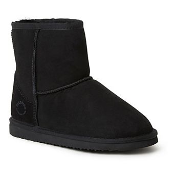 Fireside by Dearfoams Rosebery Women's Shearling Ankle Boot Slippers