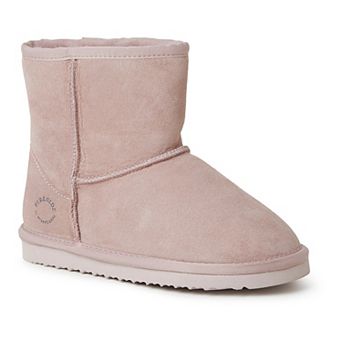 Fireside by Dearfoams Rosebery Women's Shearling Ankle Boot Slippers