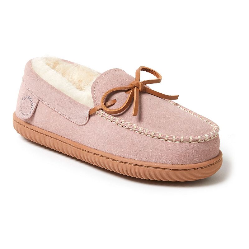 Shearling Moccasin Slippers