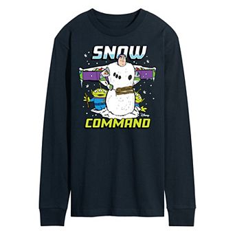 Disney / Pixar's Toy Story Men's Snow Command Long Sleeve Graphic Tee