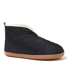 Women's dluxe by best sale dearfoams dolly bootie slippers