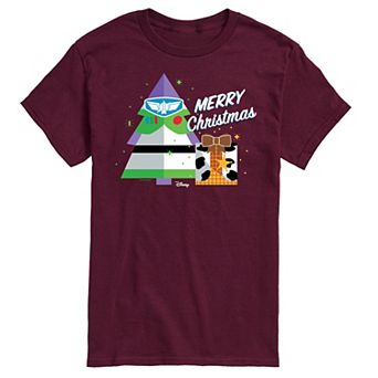 Disney / Pixar's Toy Story Men's Merry Christmas Graphic Tee