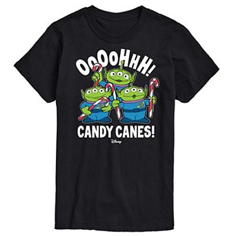 Disney / Pixar's Toy Story Alien's Men's Ohh Candy Canes Graphic Tee