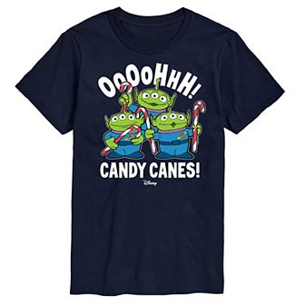 Disney / Pixar's Toy Story Alien's Men's Ohh Candy Canes Graphic Tee
