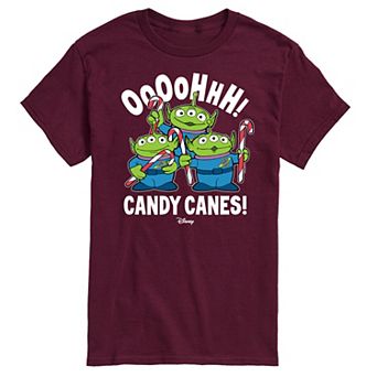 Disney / Pixar's Toy Story Alien's Men's Ohh Candy Canes Graphic Tee