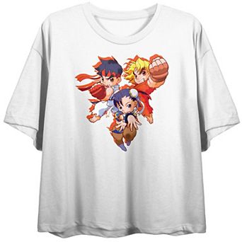 Juniors' Street Fighter Chibi Graphic Tee
