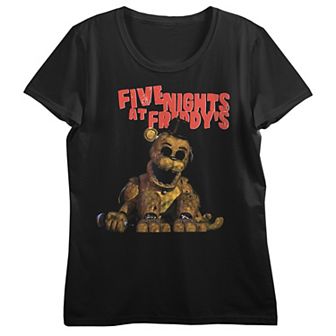 Juniors' Five Nights At Freddy's Fazbear Graphic Tee