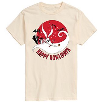 Disney's The Nightmare Before Christmas Men's Happy Howlidays Graphic Tee