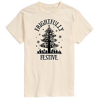 Disney's The Nightmare Before Christmas Men's Frightfully Festive Graphic Tee