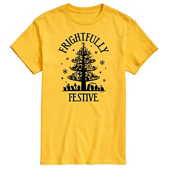 Disney's The Nightmare Before Christmas Men's Frightfully Festive Graphic Tee
