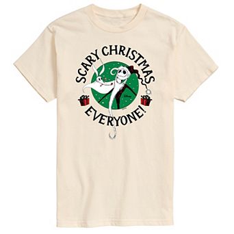 Disney's The Nightmare Before Christmas Men's Scary Christmas Men's Everyone Graphic Tee
