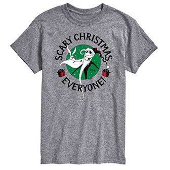 Disney's The Nightmare Before Christmas Men's Scary Christmas Men's Everyone Graphic Tee