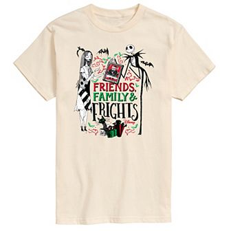 Disney's The Nightmare Before Christmas Men's Friends And Family Graphic Tee
