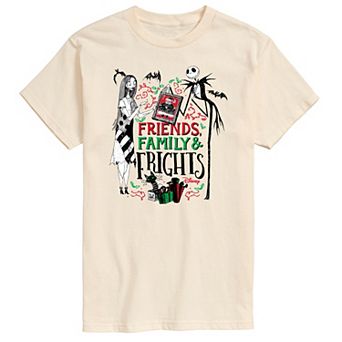 Disney's The Nightmare Before Christmas Men's Friends And Family Graphic Tee