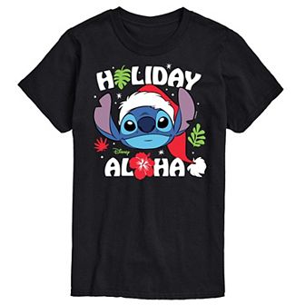Disney's Lilo & Stitch Men's Holiday Aloha Graphic Tee