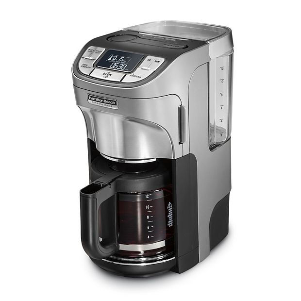 How To Program Hamilton Beach 12 Cup Programmable Coffee Maker 