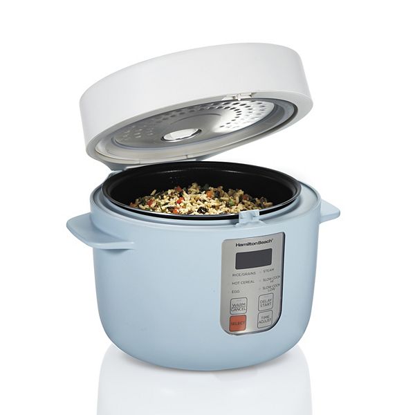 Hamilton Beach 12-Cup Multi-Function Rice Cooker - Blue