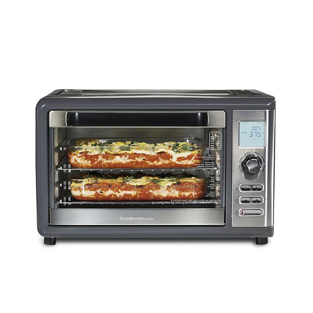 kohls toaster oven hamilton beach