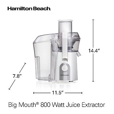 Hamilton Beach Big Mouth 800W Juice Extractor