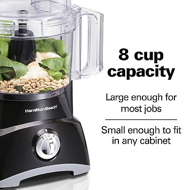 Hamilton Beach® 8-Cup Food Processor & Vegetable Chopper