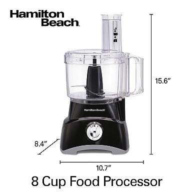 Hamilton Beach® 8-Cup Food Processor & Vegetable Chopper