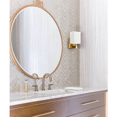 2-Pack Brass Wall Sconce Modern Bathroom Vanity Light