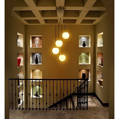 Multi Globe Pendant Light 4 Light