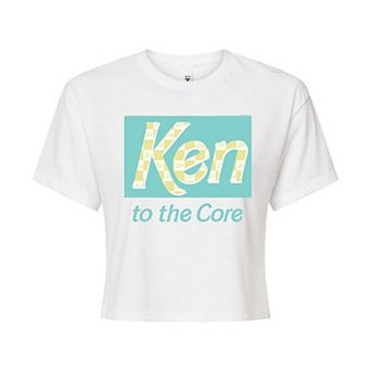 Juniors' Barbie™ Ken To The Core Cropped Tee