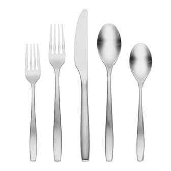 Cambridge Averie Satin 20 pc Flatware Set