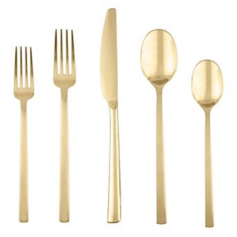 Cambridge Beacon Gold Mirror 20 pc Flatware Set