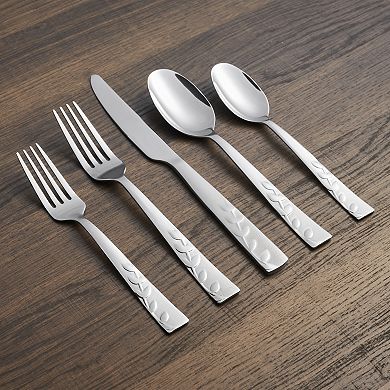 Cambridge Blossom Sand 20-pc. Flatware Set