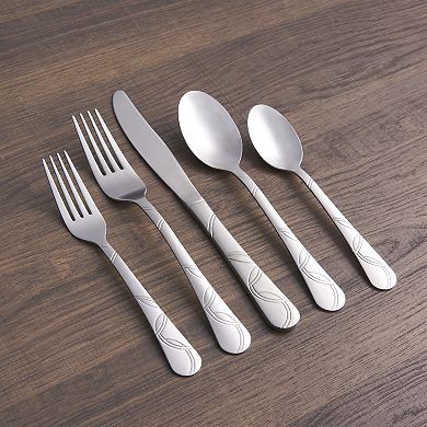 Cambridge Felicity Sand 20-pc. Flatware Set