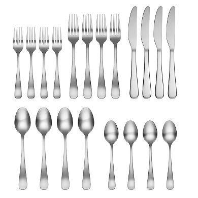 Cambridge Rhiannon Satin 20-pc. Flatware Set