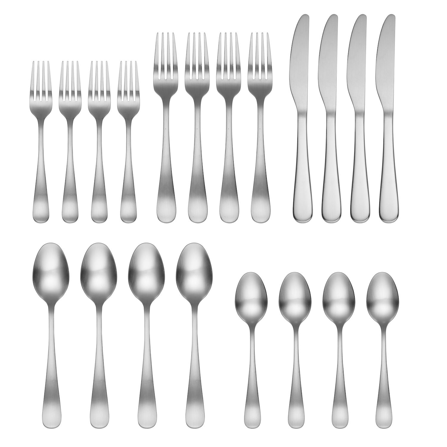 Cambridge Silver DELPHI SATIN 18/10 Stainless Steel Flatware – Choose Your Pieces, Discontinued Pattern