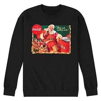 Men's CocaCola Vintage Santa Sweatshirt