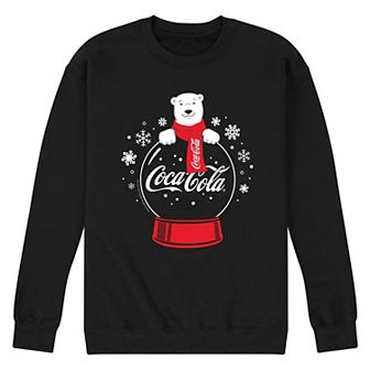 Men's CocaCola Polar Bear Snowglobe Sweatshirt