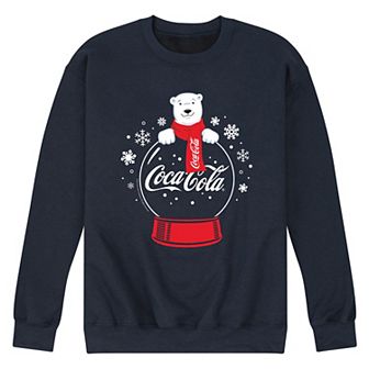 Men's CocaCola Polar Bear Snowglobe Sweatshirt