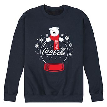 Men's CocaCola Polar Bear Snowglobe Sweatshirt