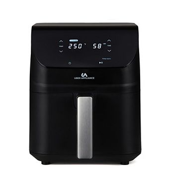 Uber Appliance Air fryer XL Deluxe - 5-qt Black Digital Controls