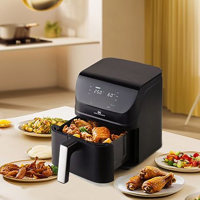 Uber Appliance Air fryer XL Deluxe - 5QT Black Digital Controls