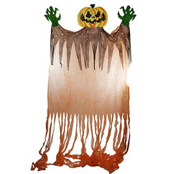 11' Scary Hanging Jack-O-Lantern Halloween Decoration