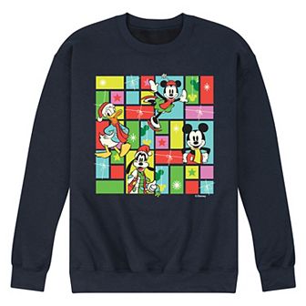 Disney's Men's Christmas Grid Fleece